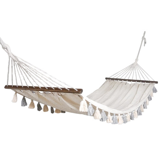 Cotton Hammock with Luxury Tassels