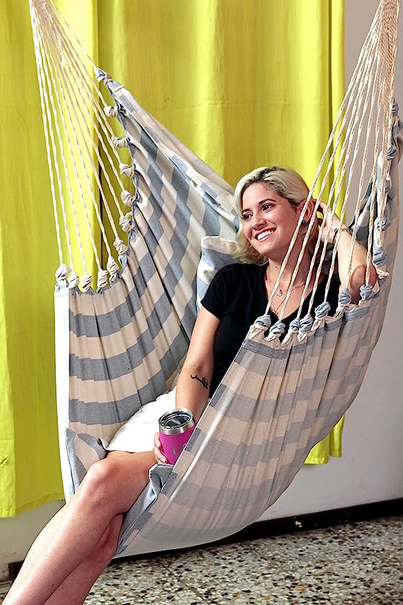 Cotton Denim Hammock Chair